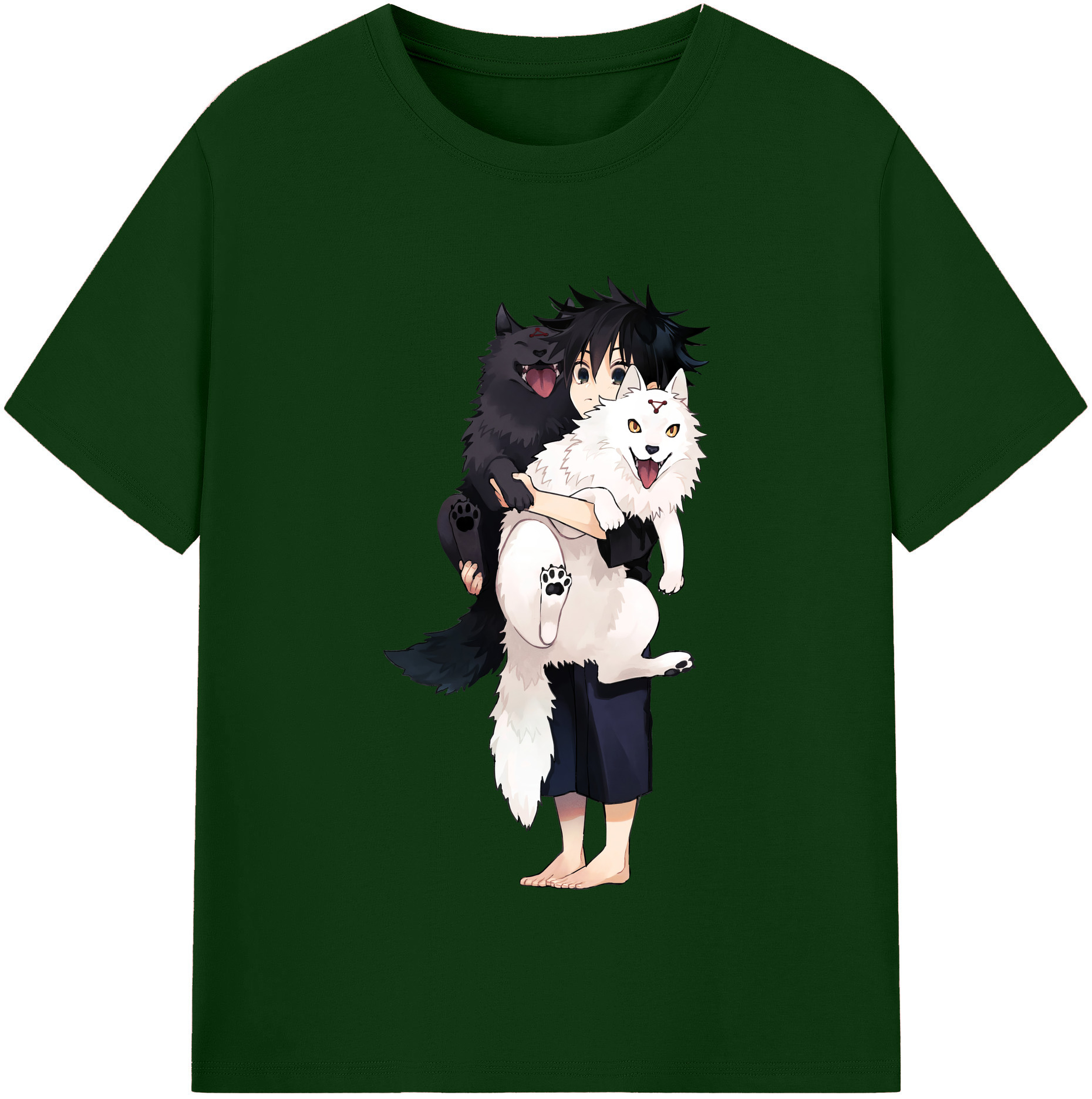 （画像用） 呪術廻戦 Jujutsu Kaisen 綿100％半袖Tシャツ（フロントプリント）